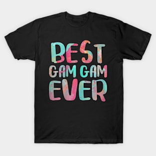 Womens Best Gam Gam Ever Mother's Day Gift T-Shirt